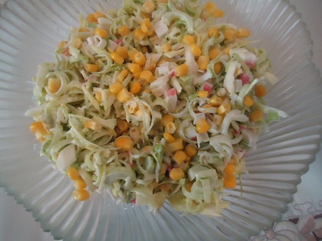 Salata de praz cu surimi