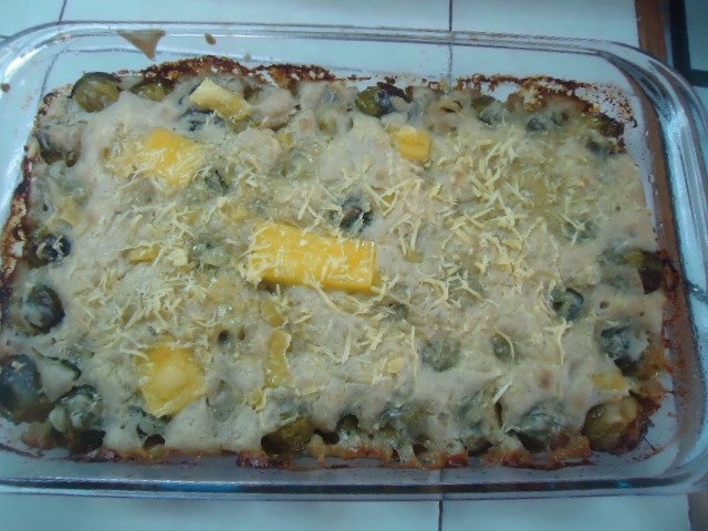 Sufleu din varza de Bruxelles