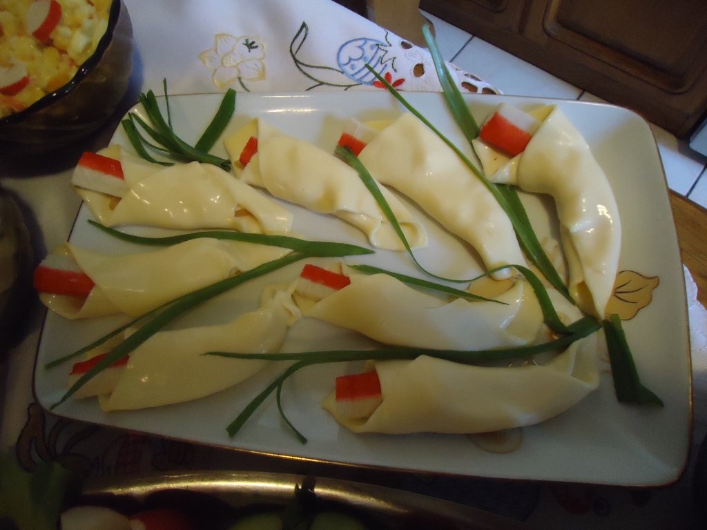 Platouri cu branza si peste