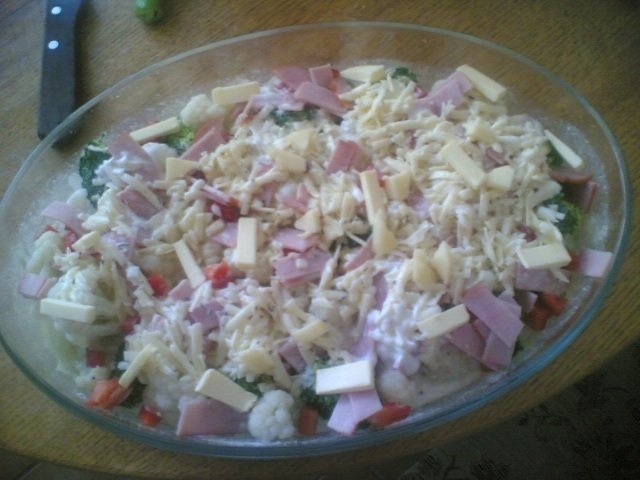 Conopida&brocolli la cuptor