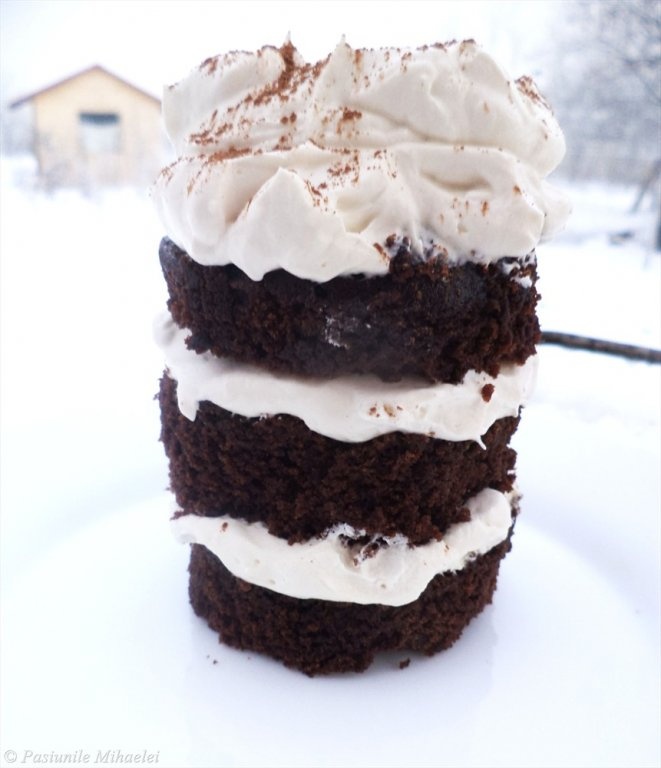 Tortulete cu frisca si cafea