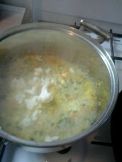 Varza cu legume si smantana