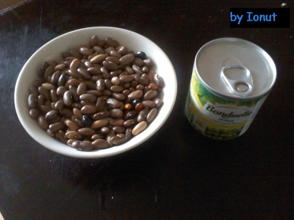 Salata de fasole boabe cu mazare