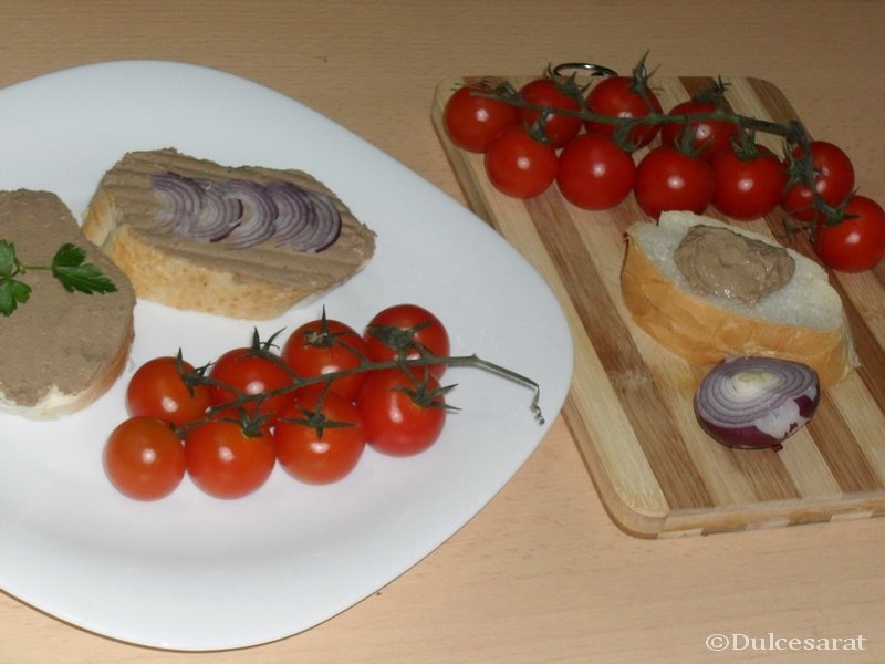 Pate de ficat de pasare