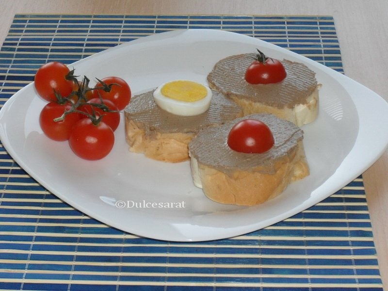 Pate de ficat de pasare