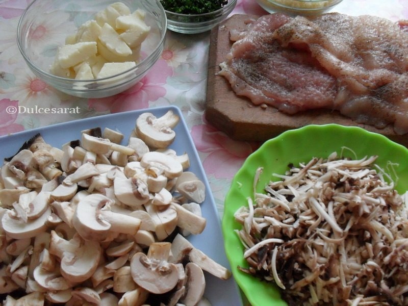 Buzunare cu ciuperci