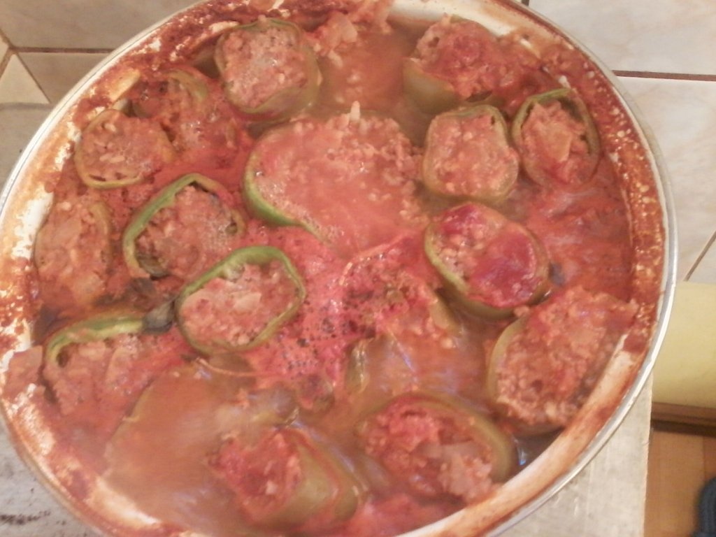 Ardei umpluti cu carne de porc