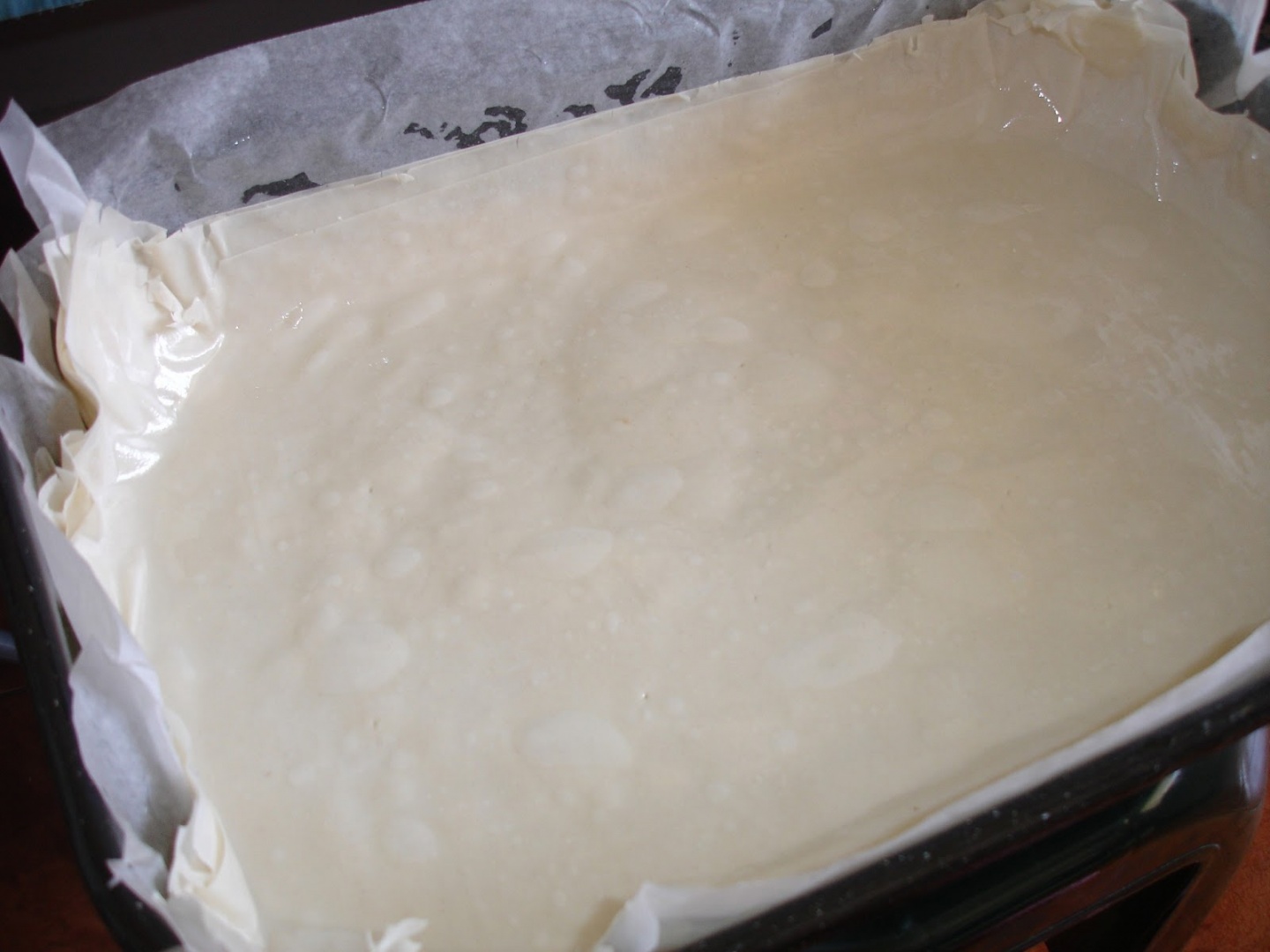 Placinta cu branza aromata/Pasca fara aluat