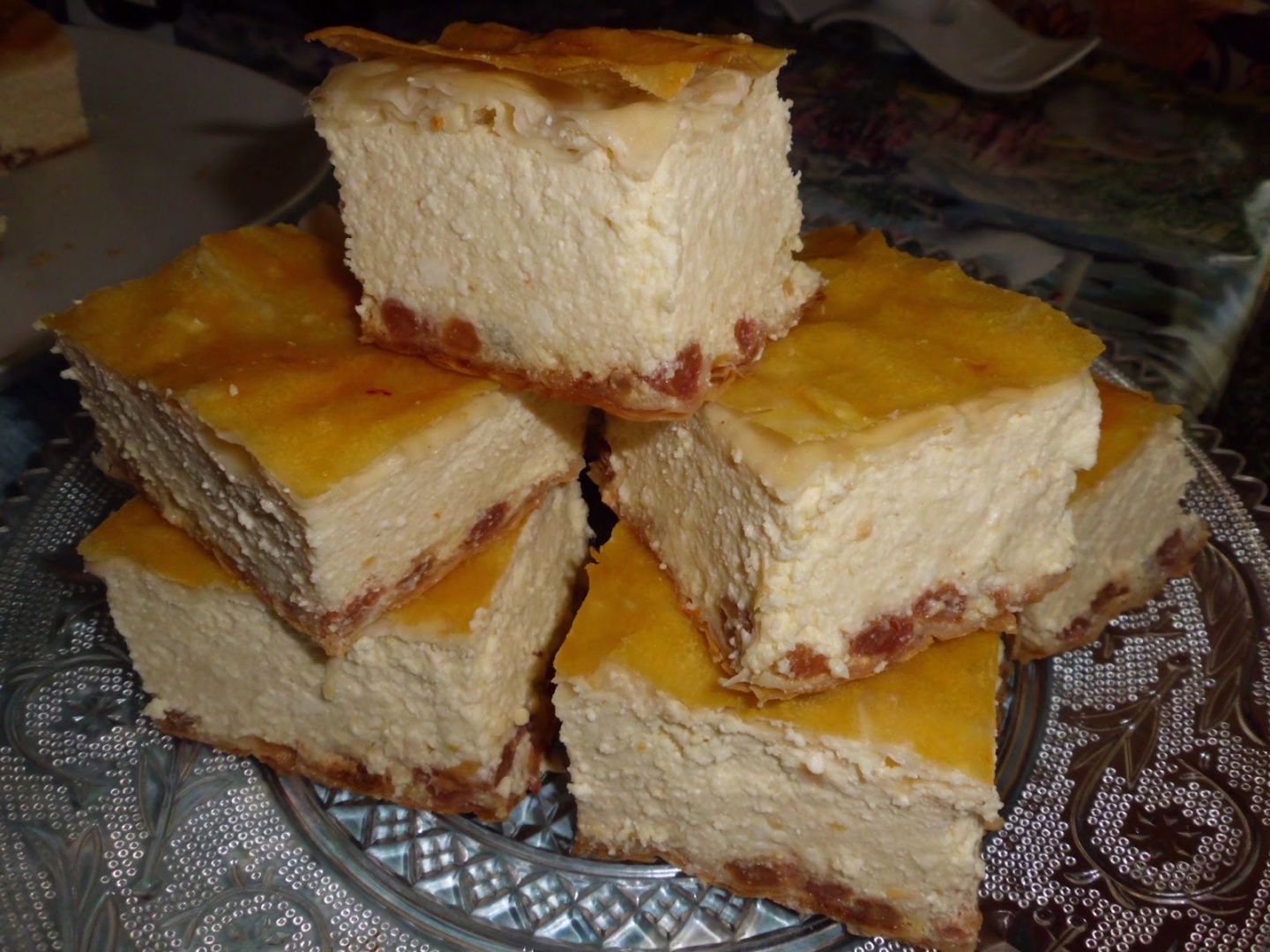 Placinta cu branza aromata/Pasca fara aluat