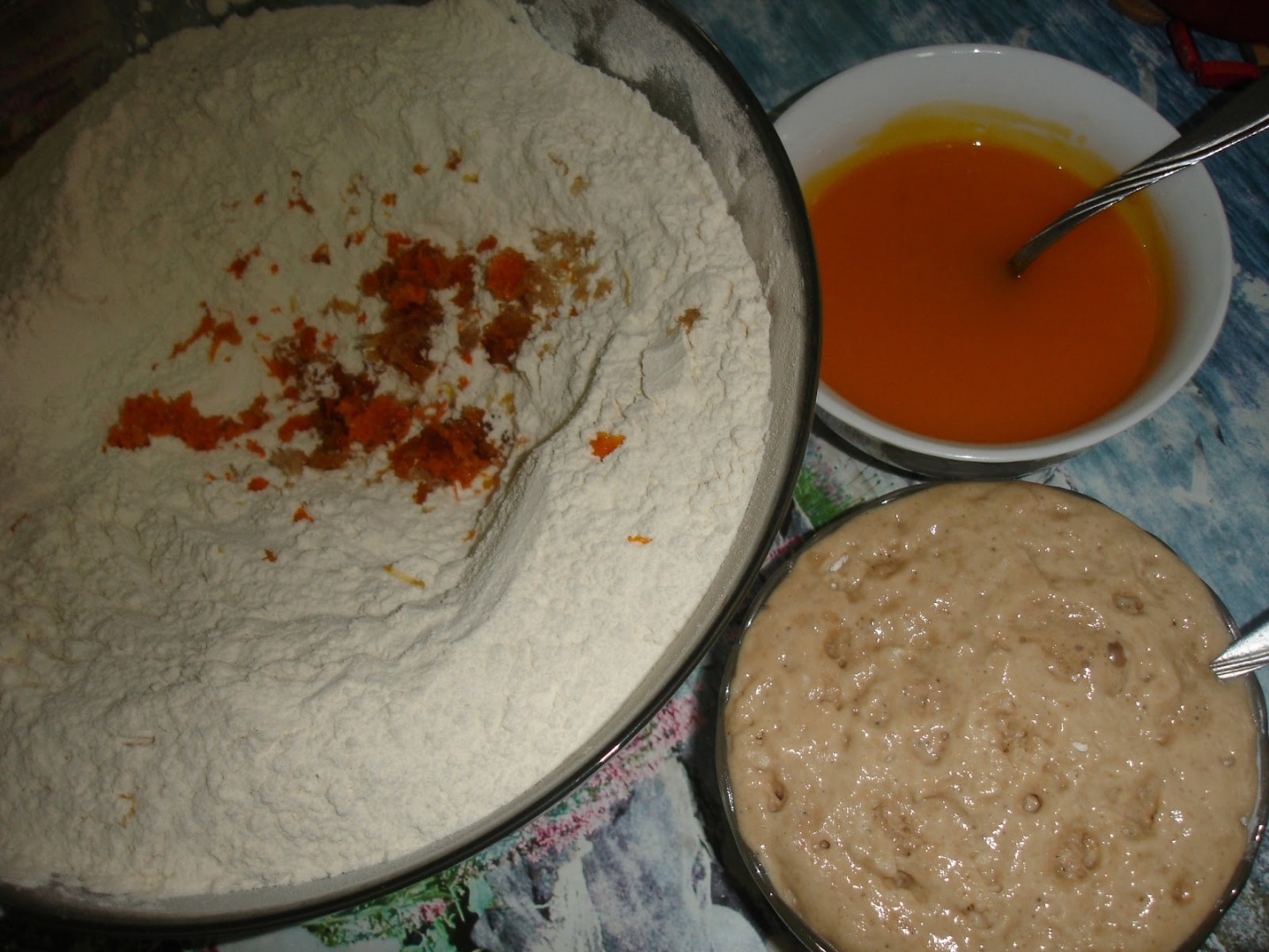 Cozonac cu nuca in tigaia dry cooker