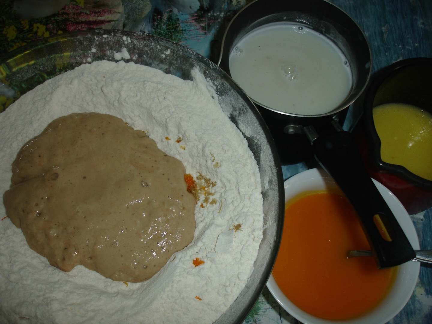 Cozonac cu nuca in tigaia dry cooker