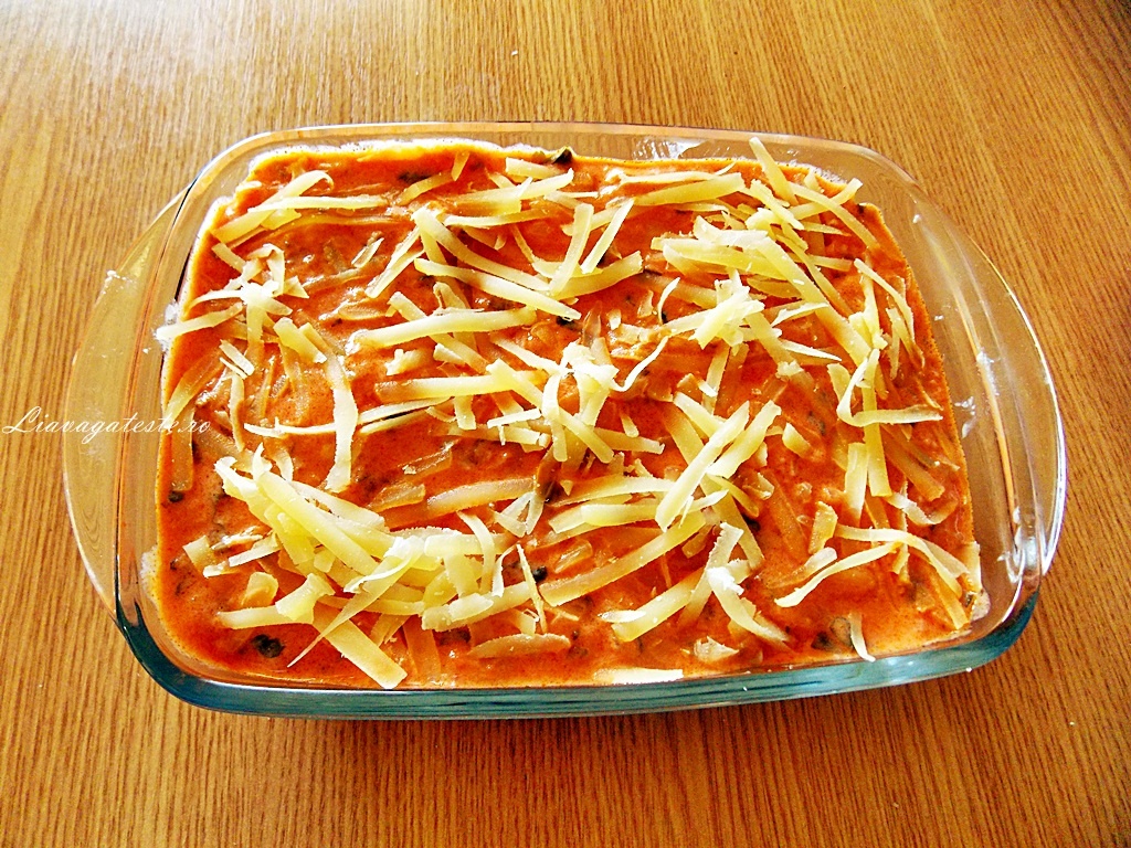 Cannelloni cu carne de pui