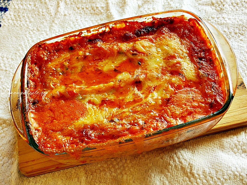 Cannelloni cu carne de pui