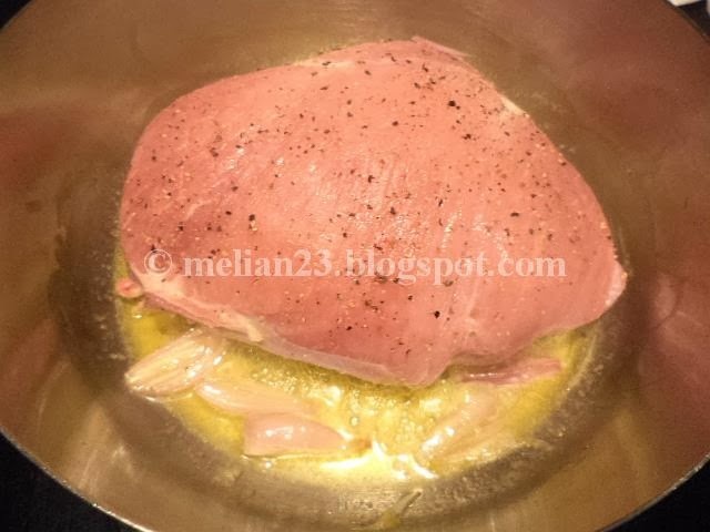 Muschi de porc cu sos de mustar