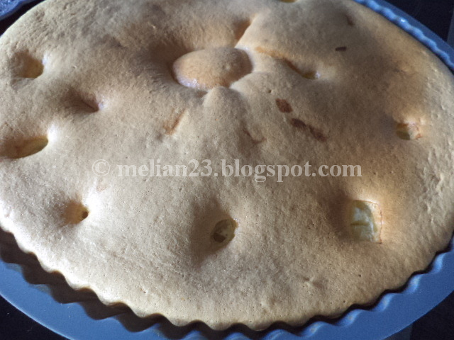 Pandispan pufos cu ananas