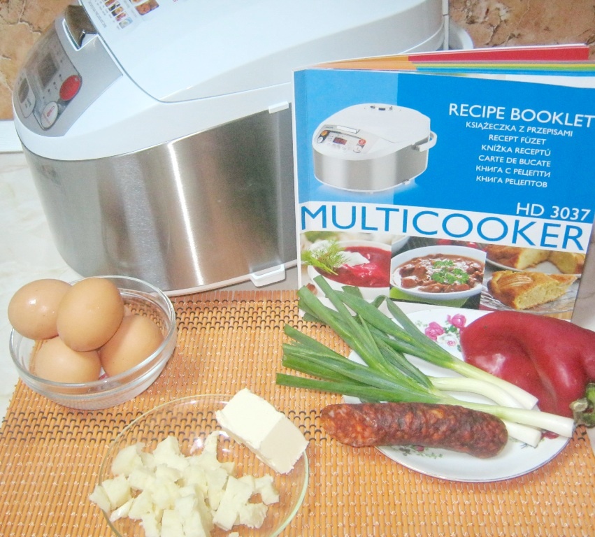 Omleta picanta la Multicooker Philips