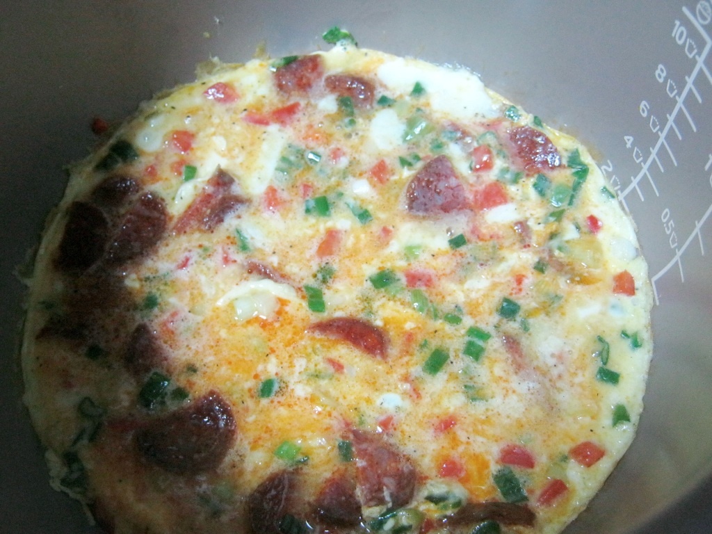 Omleta picanta la Multicooker Philips