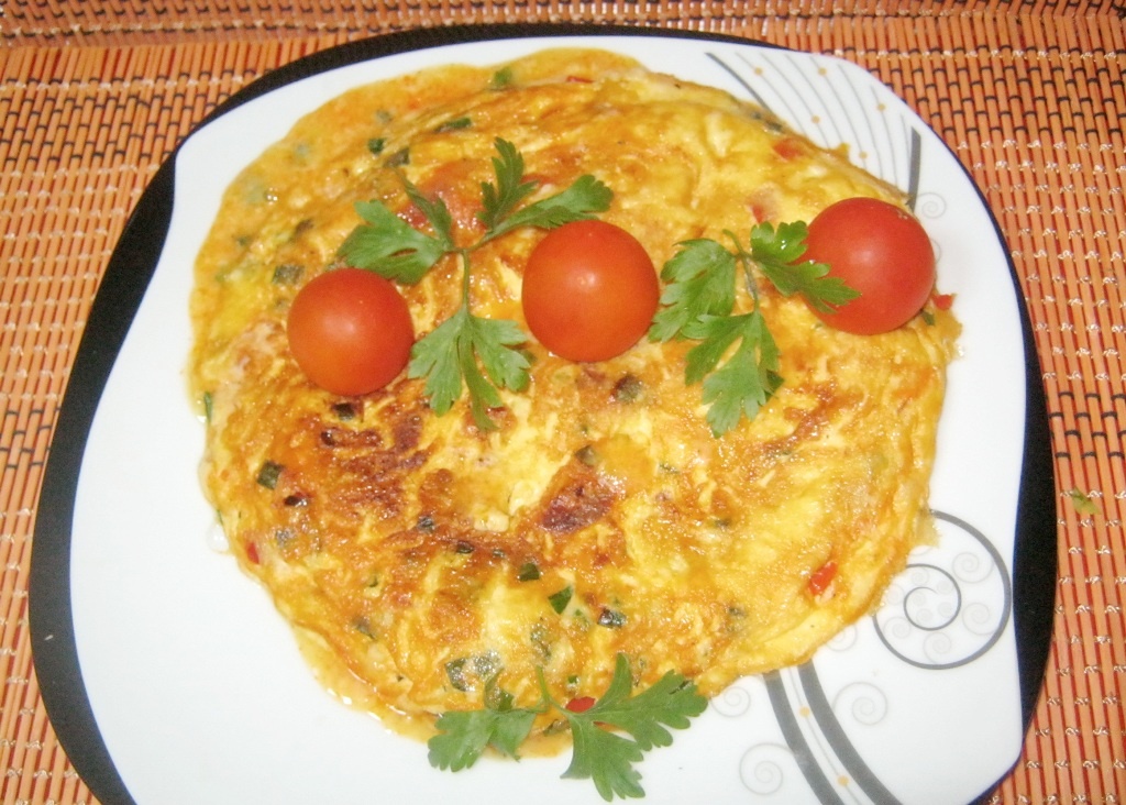 Omleta picanta la Multicooker Philips