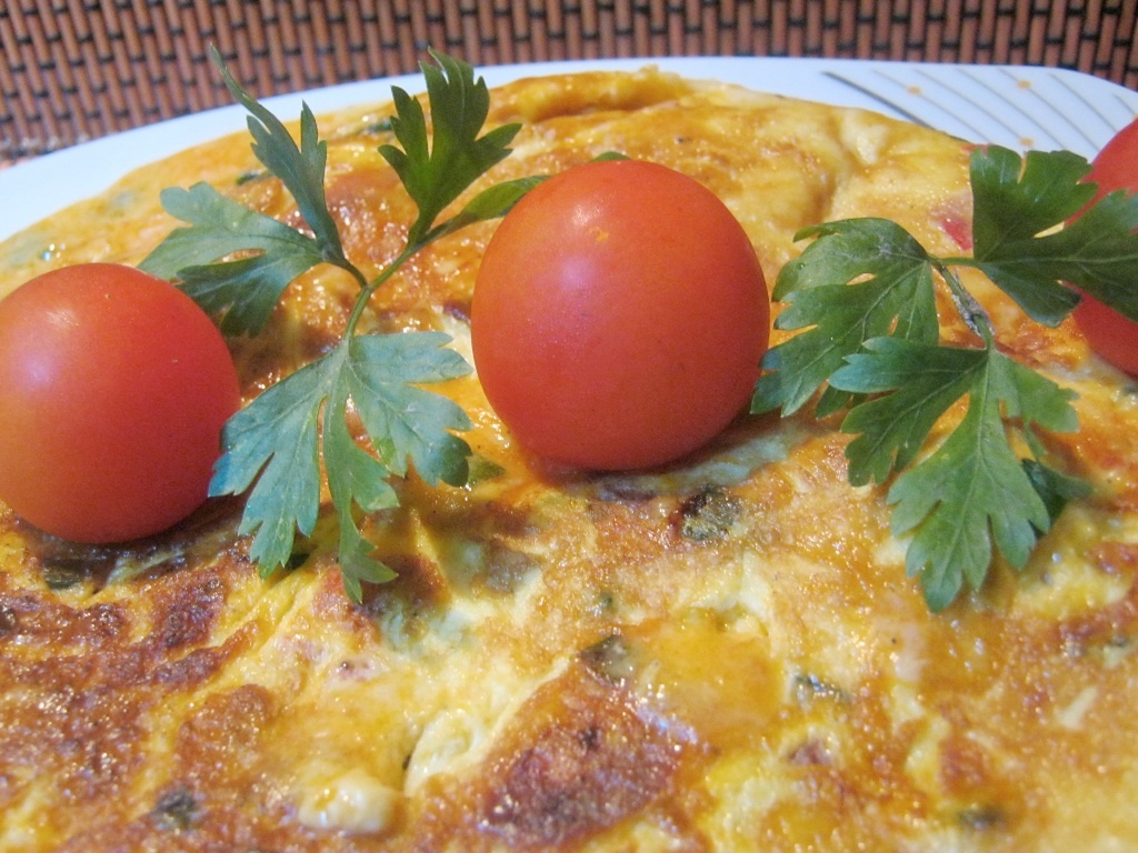 Omleta picanta la Multicooker Philips