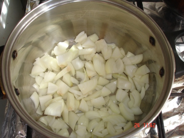 Piftelute cu sos de legume