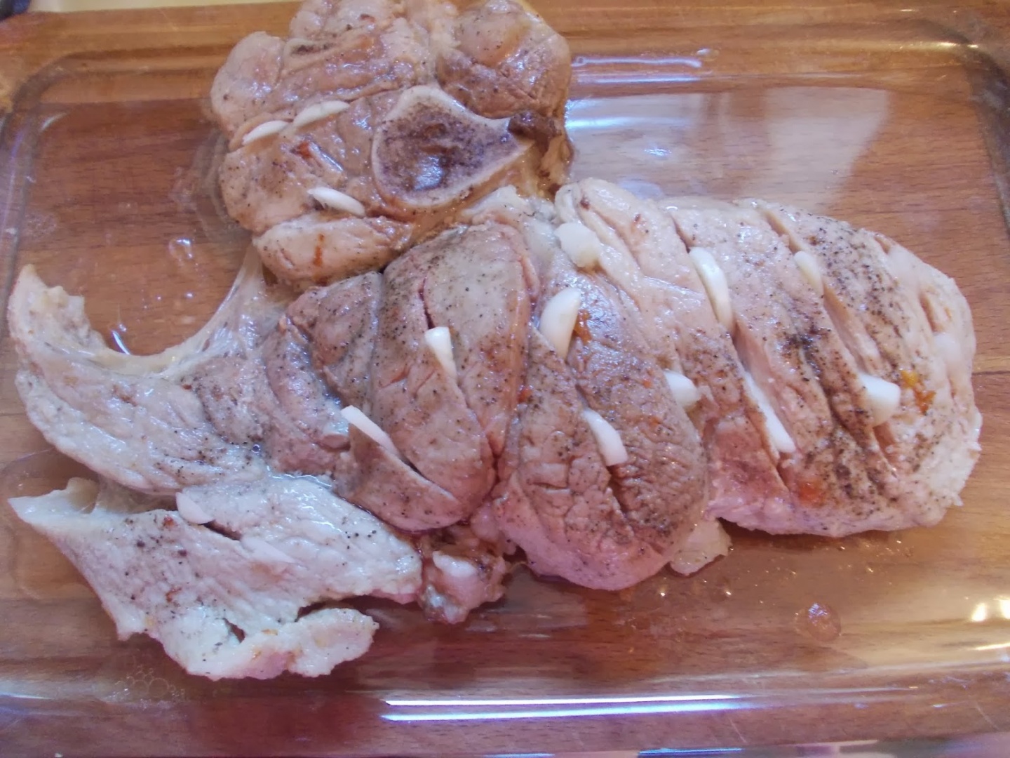 Pulpa de porc cu legume la cuptor