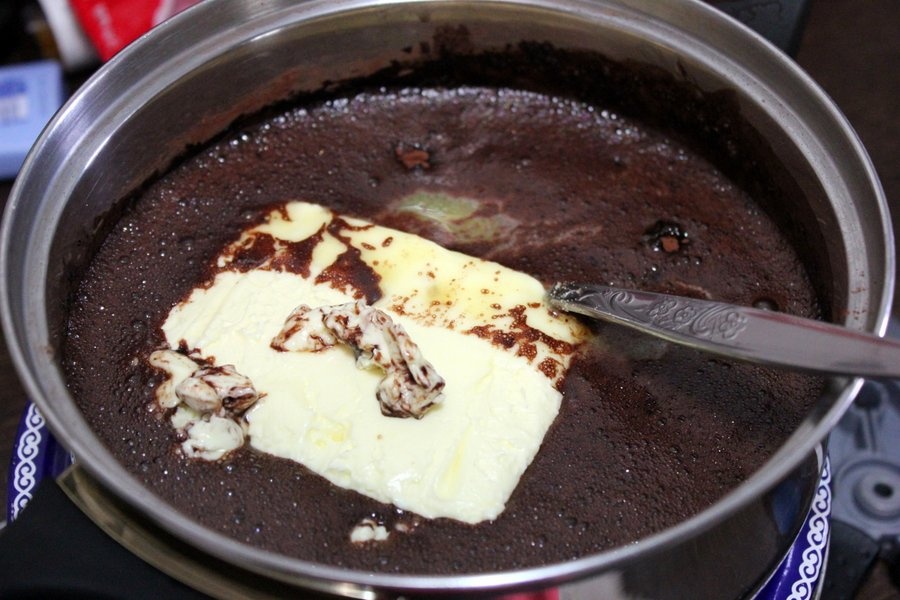 Prajitura cu foi de napolitana