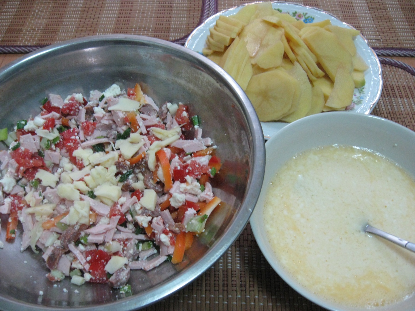 O altfel de ...Budinca de cartofi pregatita la Philips Multicooker