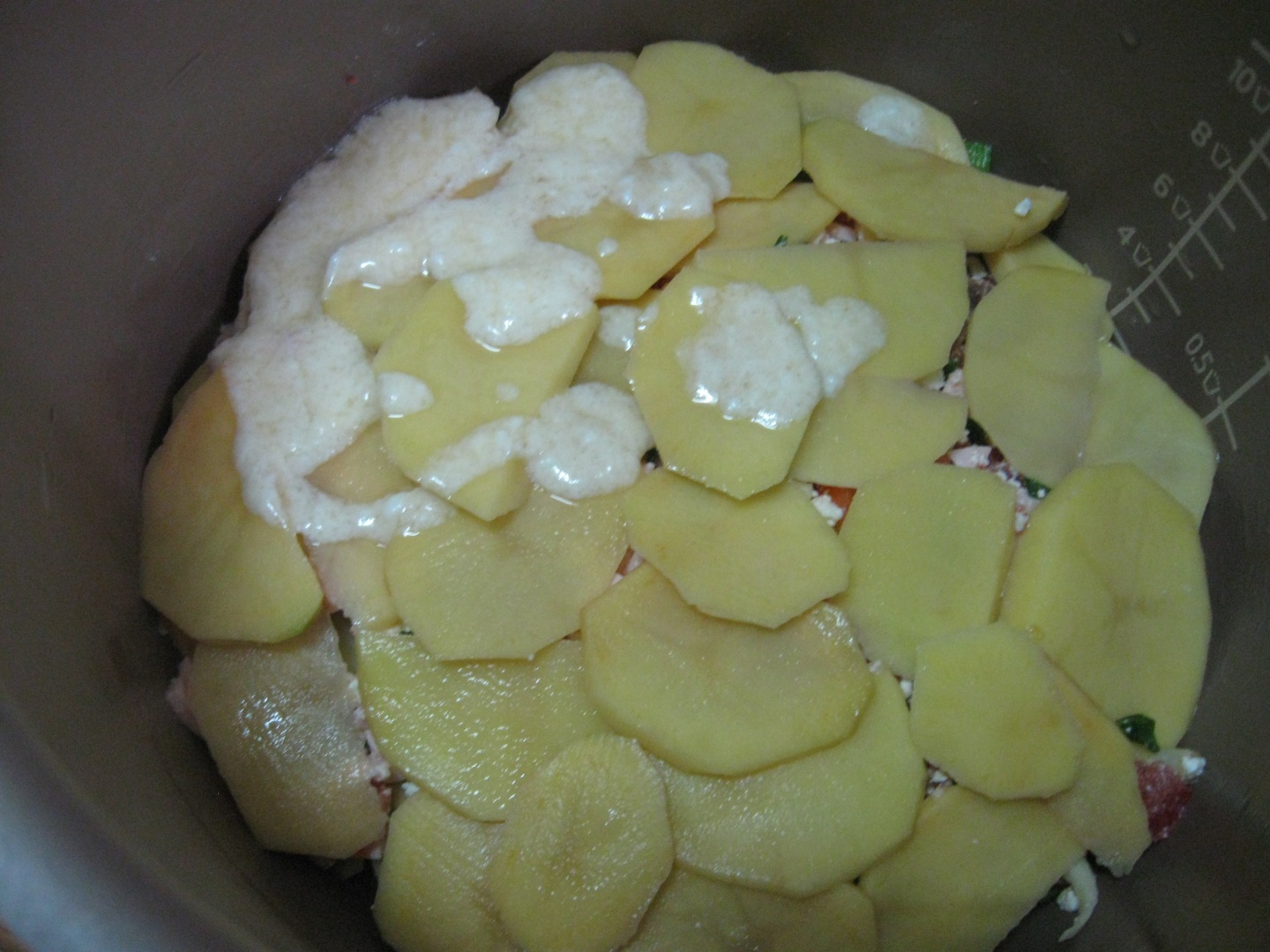 O altfel de ...Budinca de cartofi pregatita la Philips Multicooker