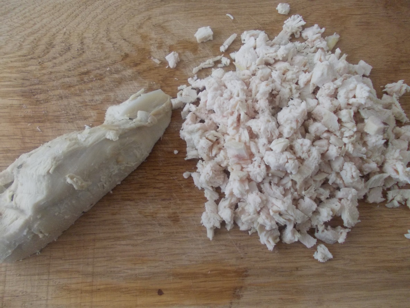 Salata cu piept de pui, telina si maioneza