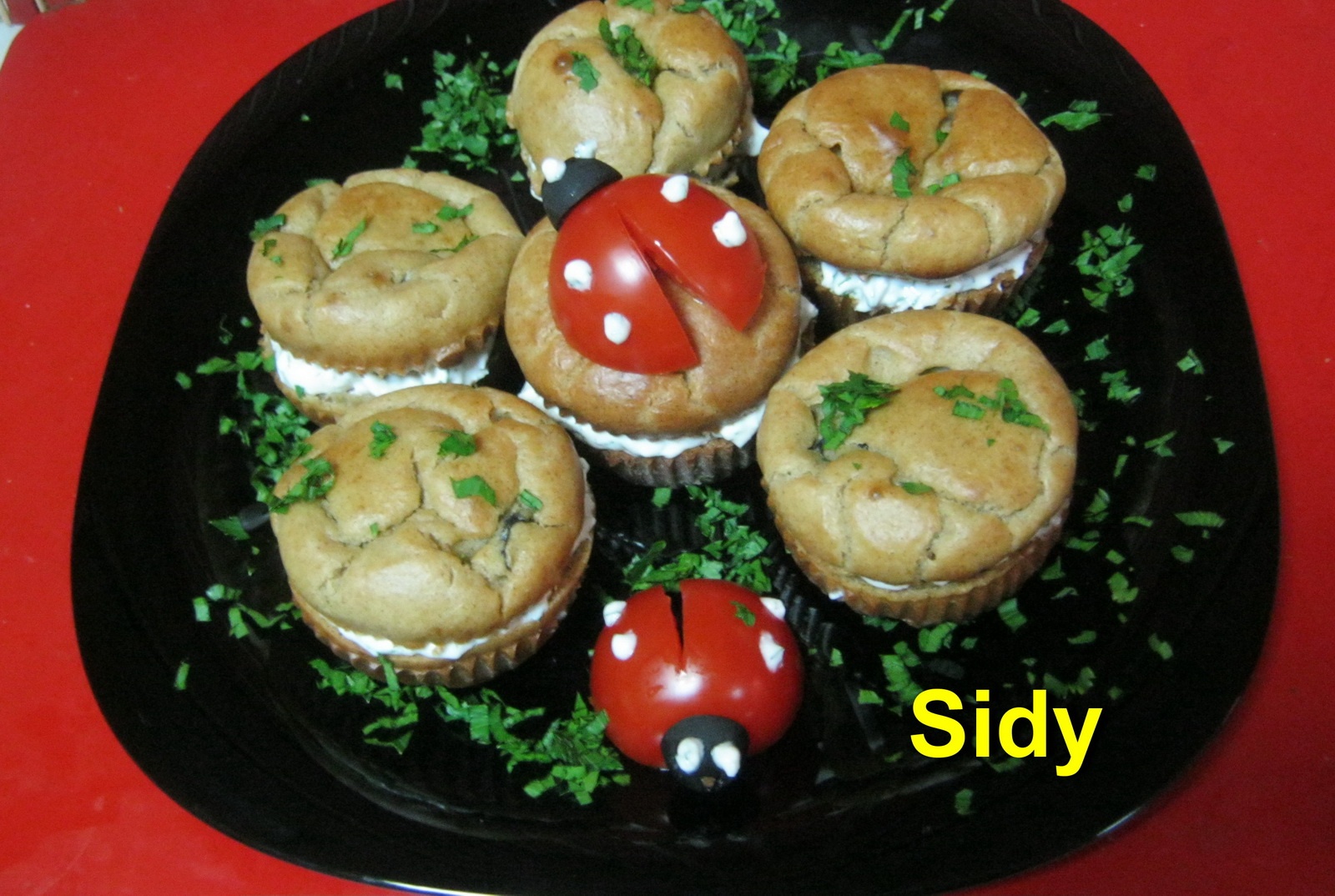 Briose turnulet-aperitiv