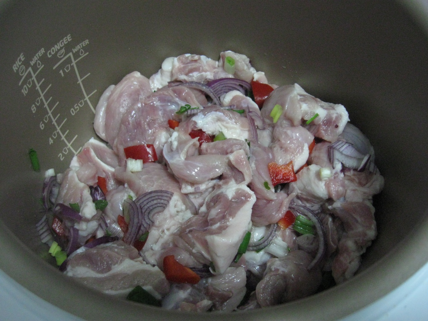 VARZĂ CĂLITĂ CU CARNE DE PORC LA PHILIPS  MULTICOOKER