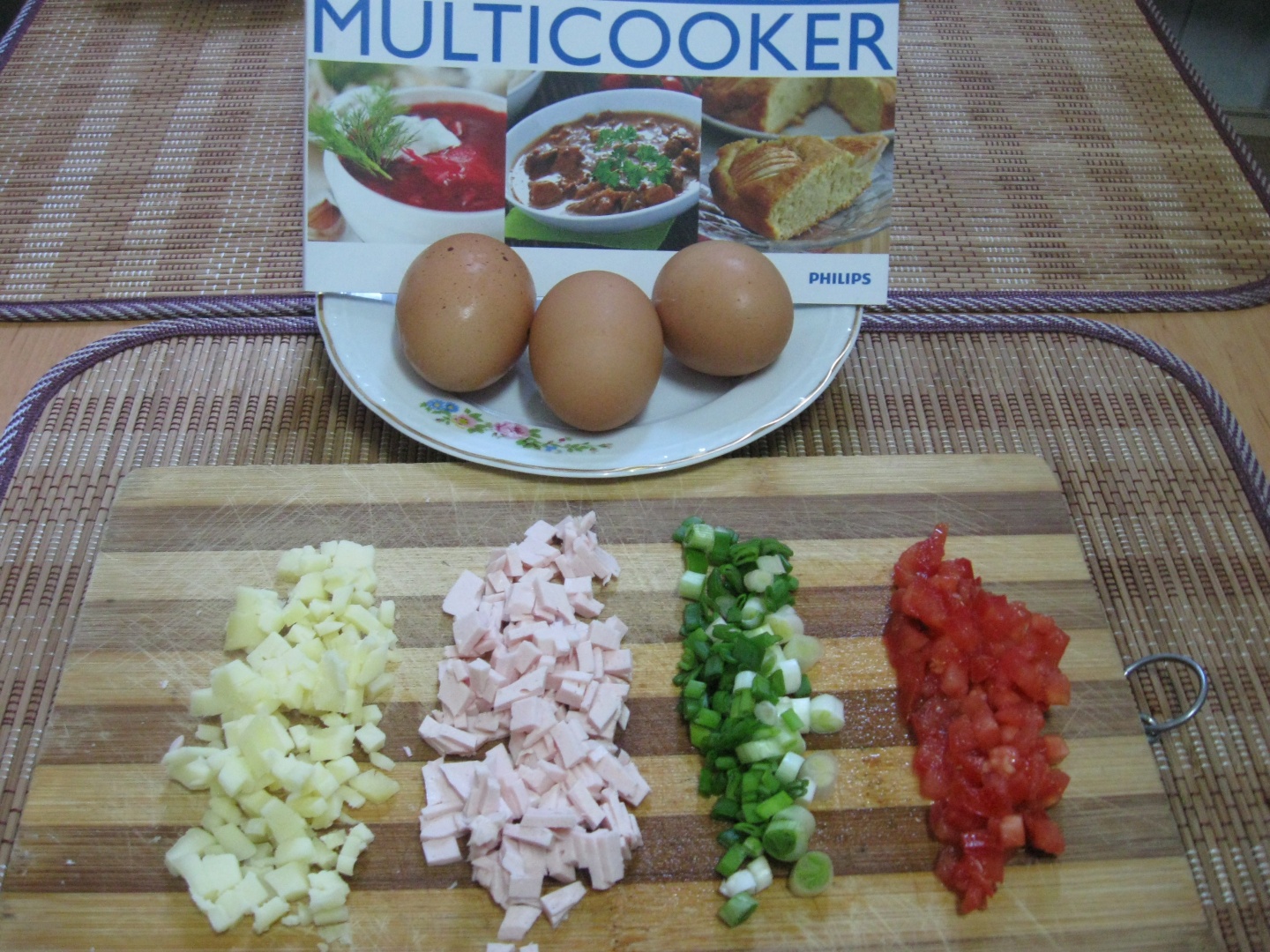 OMLETĂ PREPARATĂ LA PHILIPS MULTICOOKER