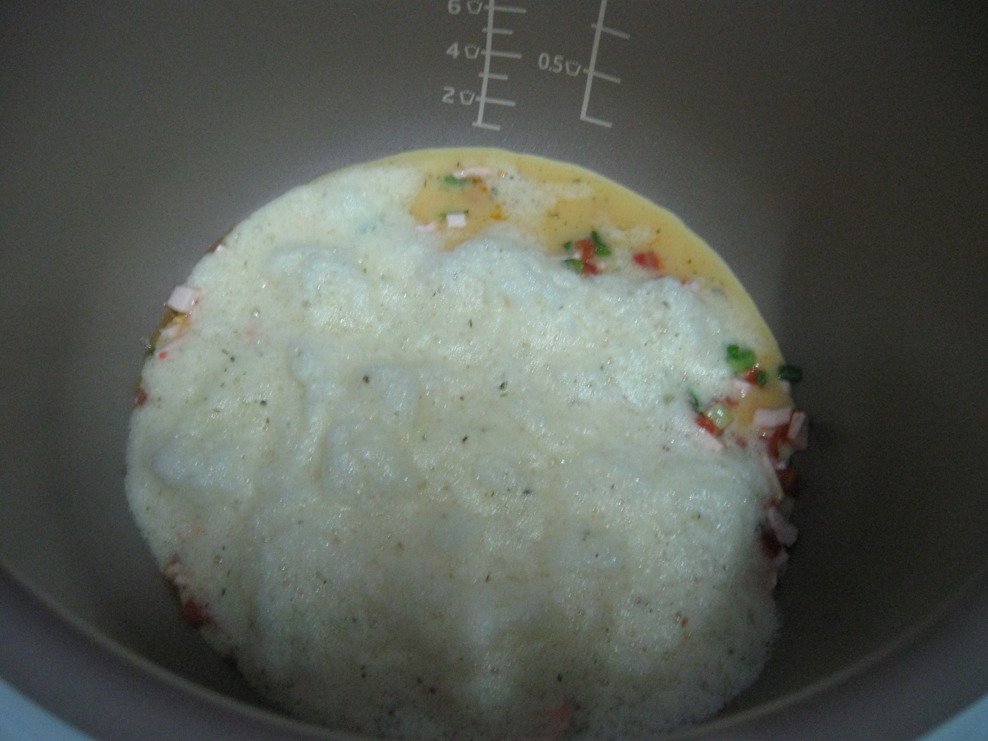 OMLETĂ PREPARATĂ LA PHILIPS MULTICOOKER