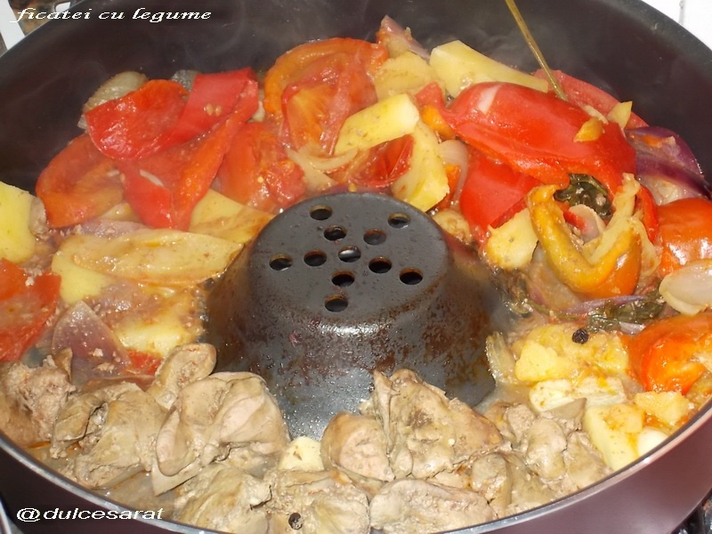Ficatei cu legume
