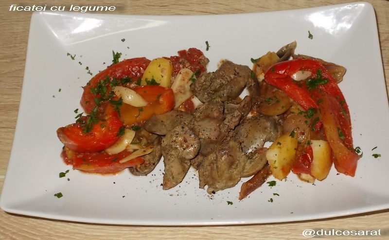 Ficatei cu legume
