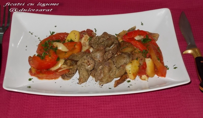 Ficatei cu legume