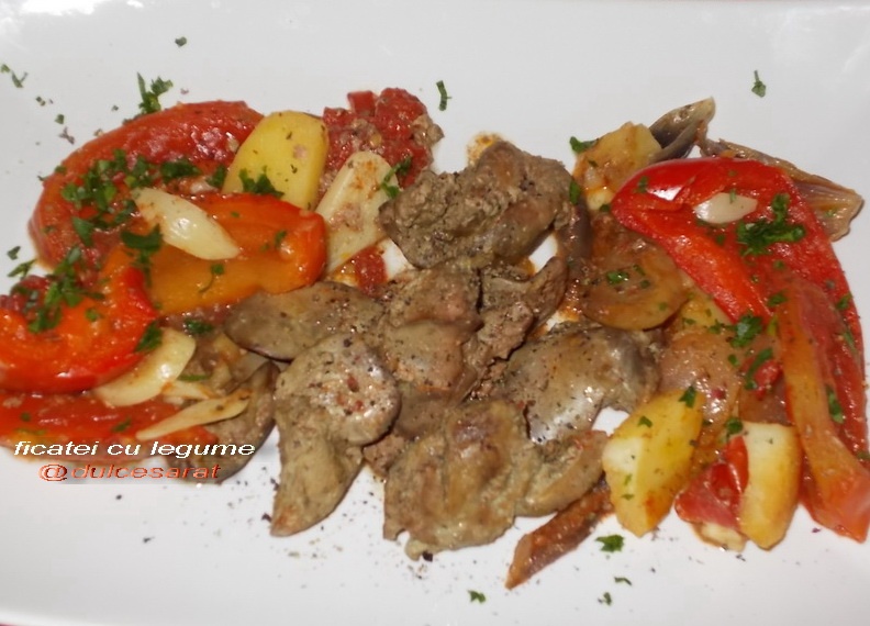 Ficatei cu legume