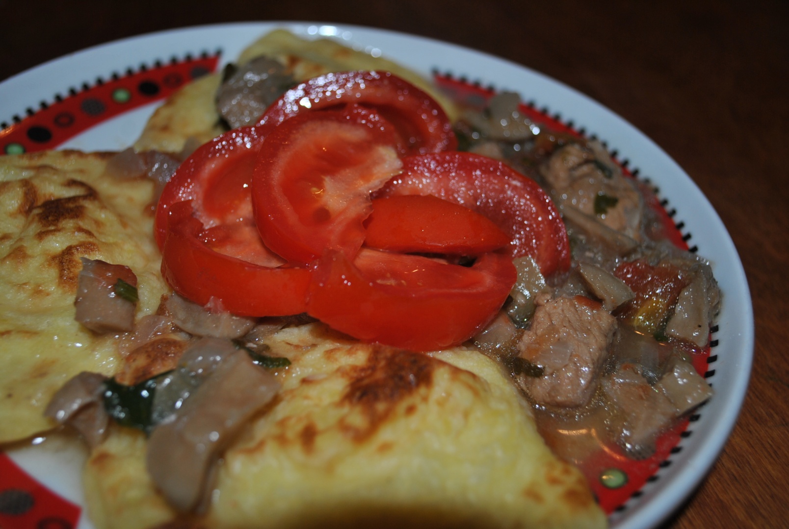 Tocanita de vita si ciuperci cu cartofi