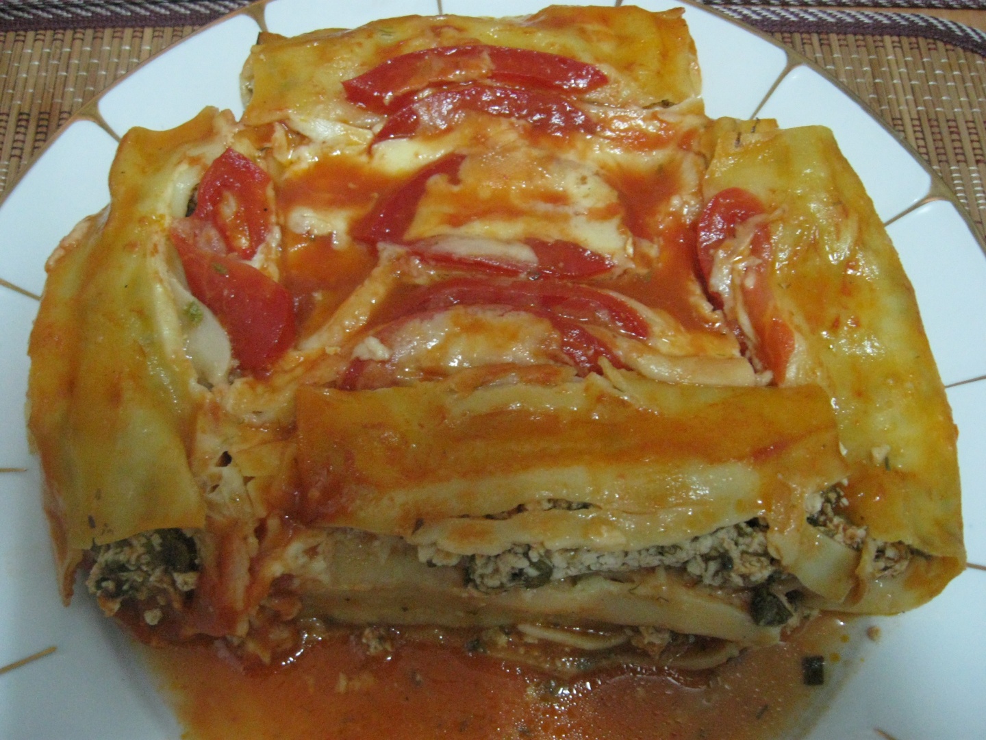 CANNELONI CU CARNE DE CURCAN LA  PHILIPS MULTICOOKER