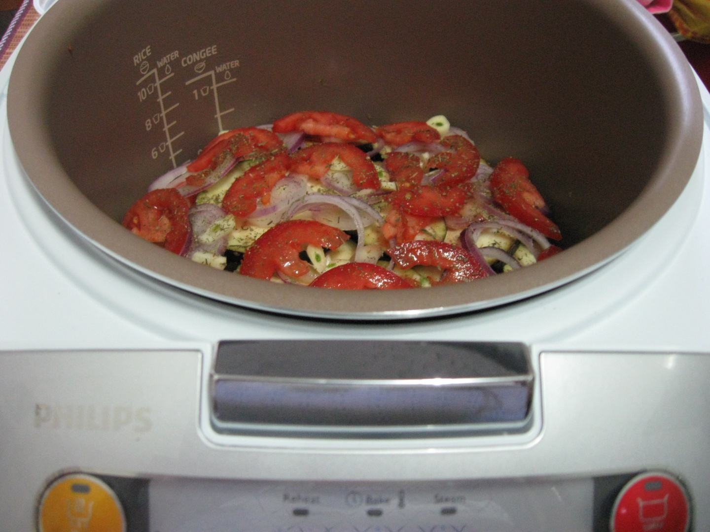 Mancare de vinete in straturi la Philips Multicooker