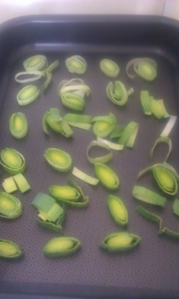 Conopida cu legume si smantana la cuptor