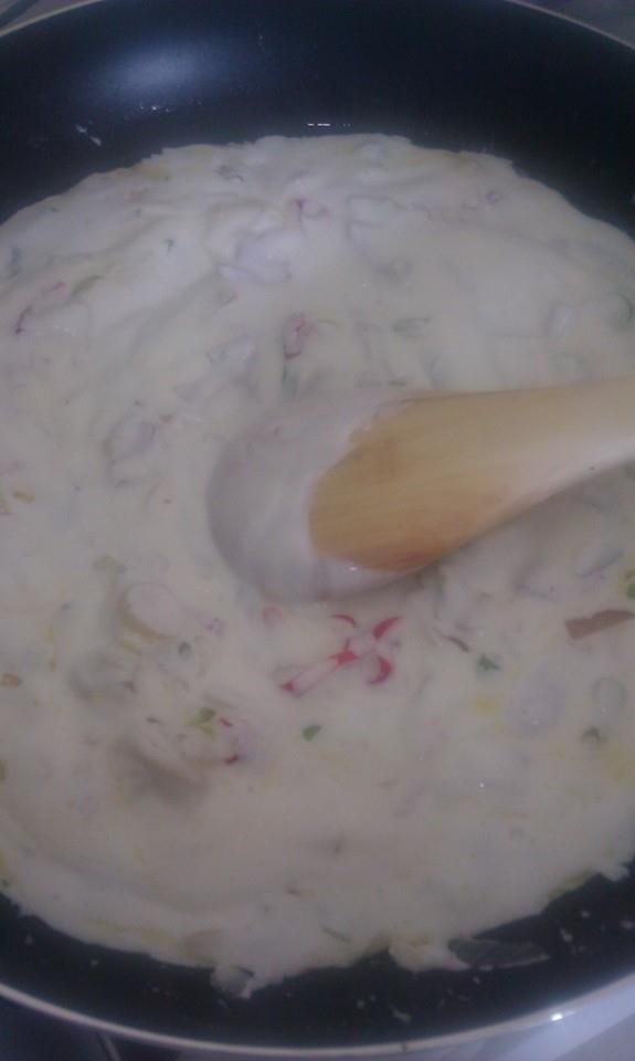 Conopida cu legume si smantana la cuptor