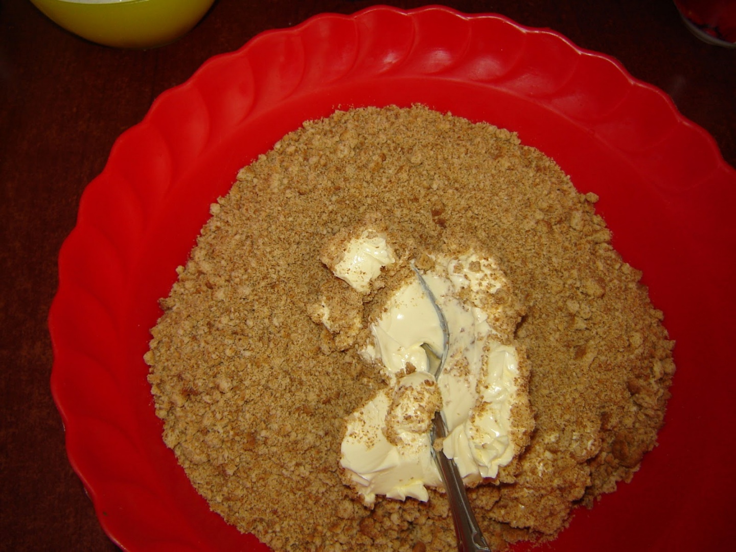 Briose cu biscuiti graham si branza