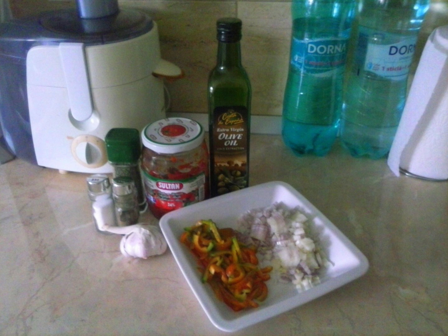 Soté de spanac cu usturoi