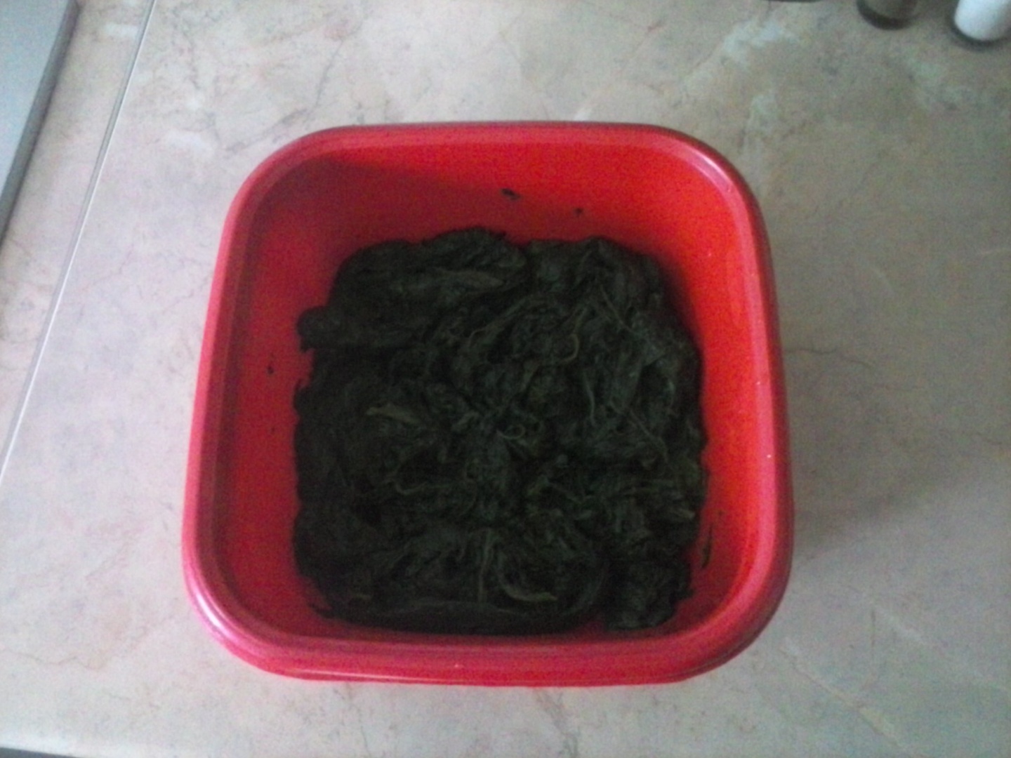 Soté de spanac cu usturoi