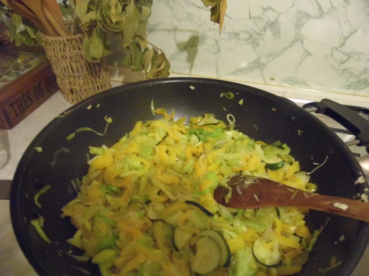 Rustic cu ardei si praz