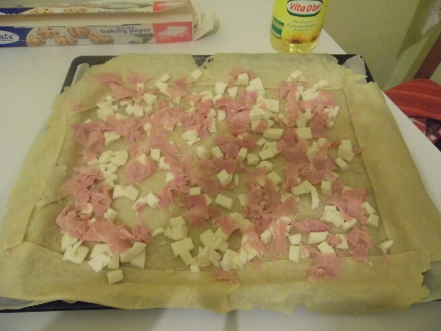 Rustic cu ardei si praz