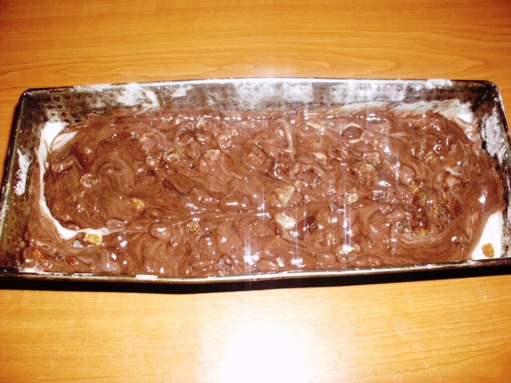 Chec cu cacao si stafide