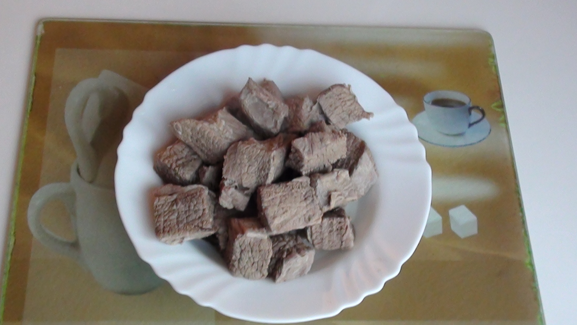 Guiso de verdura y ternera  ( Ghiveci cu carne de vita )