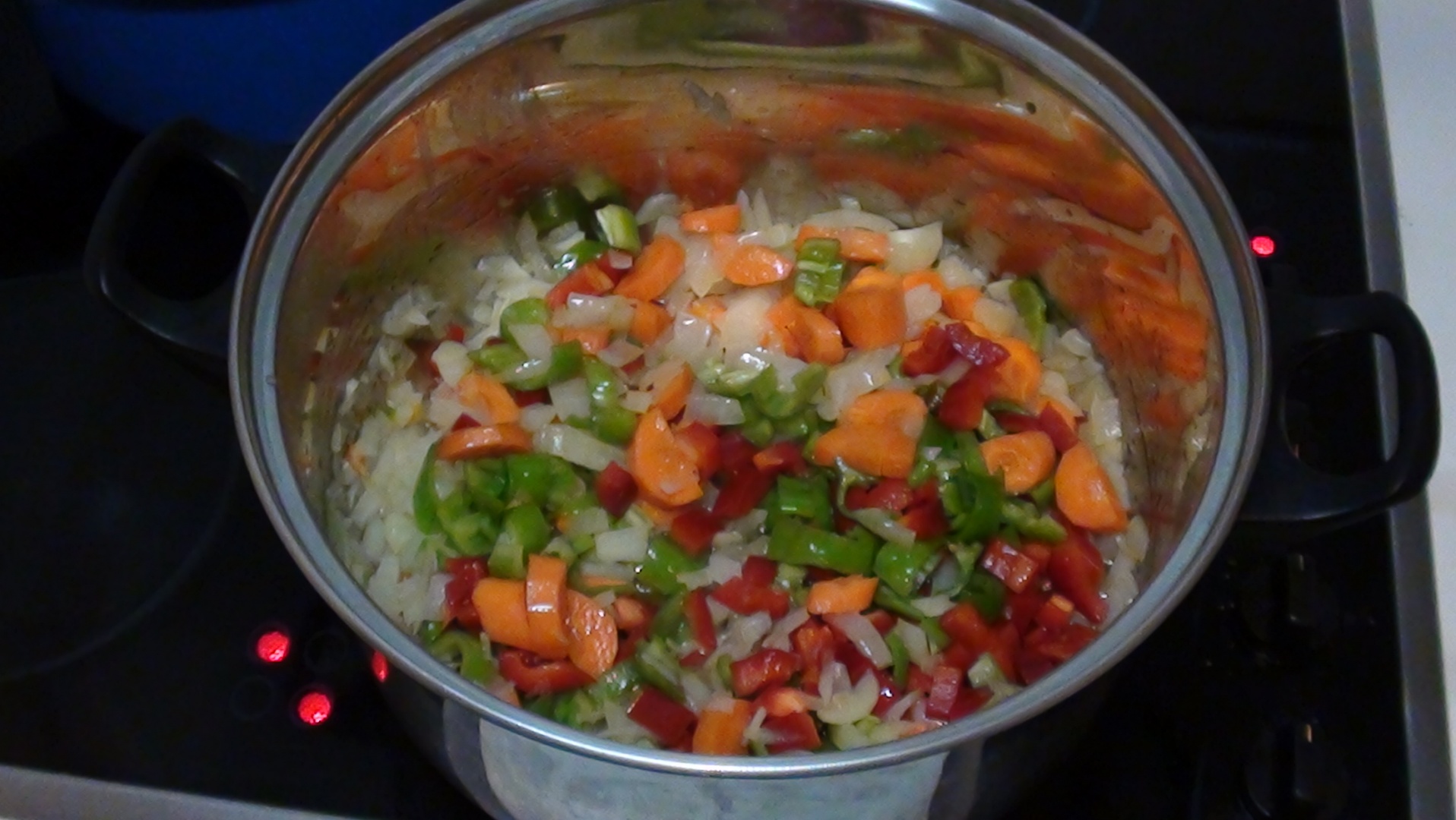 Guiso de verdura y ternera  ( Ghiveci cu carne de vita )